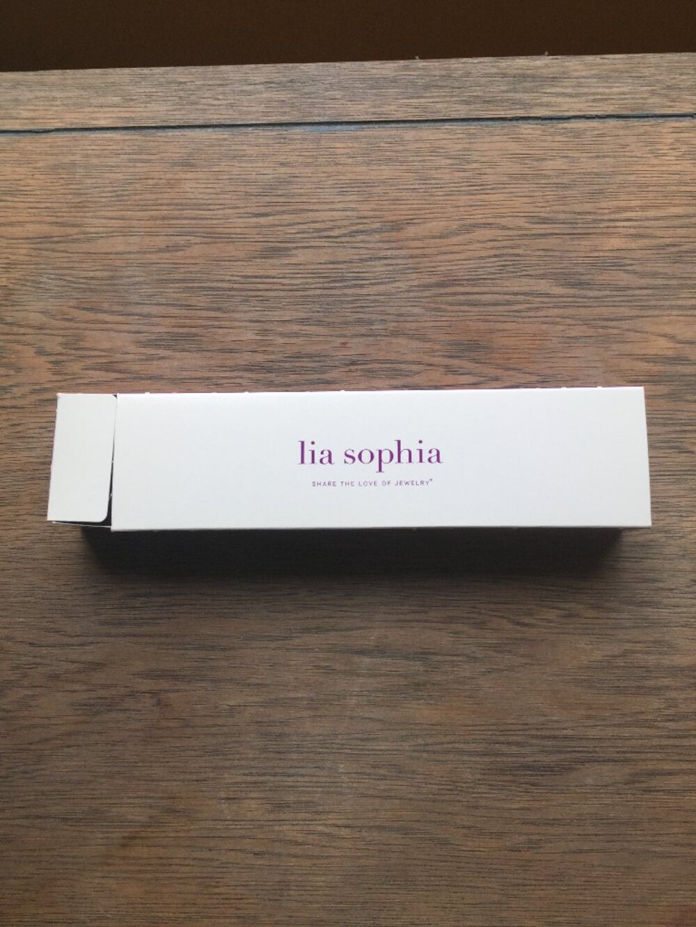 Lia Sophia Arbor 8 inch silver tone with rhinestones between the links fashion